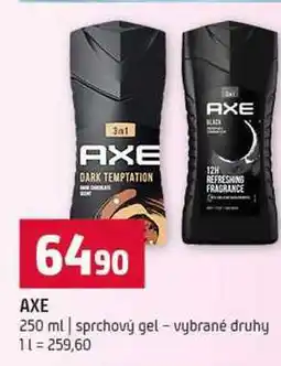 Terno AXE 250 ml sprchový gel vybrané druhy nabídka