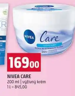 Terno NIVEA CARE 200 ml výživný krém nabídka