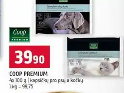 Terno COOP PREMIUM 4x 100 g kapsičky pro psy a kočky nabídka