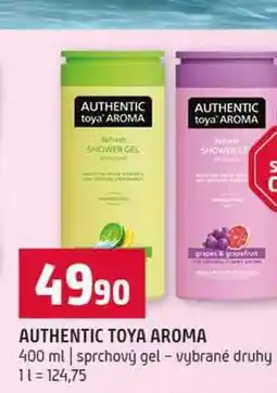 Terno AUTHENTIC TOYA AROMA 400 ml sprchový gel vybrané druhy nabídka