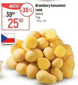 Globus Brambory konzumní rané nabídka