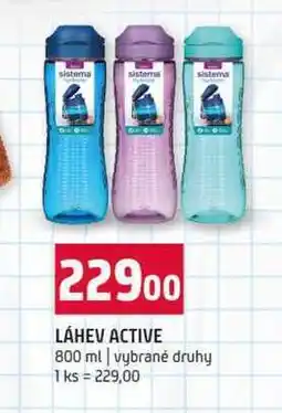 Terno LÁHEV ACTIVE 800 ml vybrané druhy nabídka