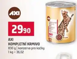 Terno AXI KOMPLETNÍ KRMIVO 830 g konzerva pro kočky nabídka