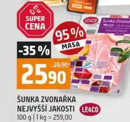 Terno ŠUNKA ZVONAŘKA NEJVYŠŠÍ JAKOSTI LE&CO nabídka
