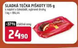 Terno SLADKÁ TEČKA PIŠKOTY 135 g s náplní v čokoládě, vybrané druhy nabídka
