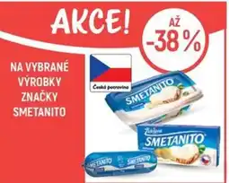 Globus Na vybrané výrobky značky Smetanito nabídka