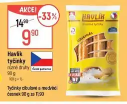 Globus Havlík tyčinky nabídka