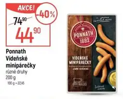Globus Ponnath Vídeňské minipárečky nabídka