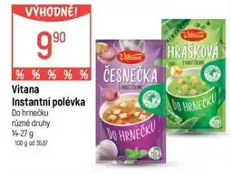 Globus Vitana Instantní polévka nabídka