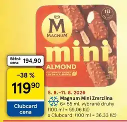 Tesco Magnum Mini Zmrzlina nabídka