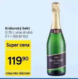 Tesco Královský Sekt nabídka