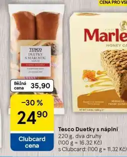 Tesco Tesco Duetky s náplní nabídka
