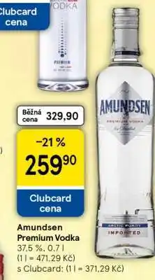 Tesco Amundsen Premium vodka nabídka