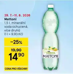Tesco Mattoni nabídka
