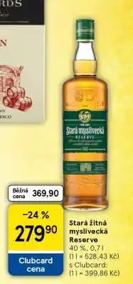 Tesco Stará Žitná Myslivecká Reserve nabídka