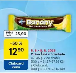 Tesco Orion Želé v čokoládě nabídka