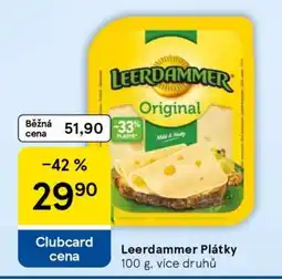 Tesco Leerdammer plátky nabídka