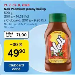 Tesco Neli Premium jemný kečup nabídka