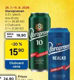 Tesco Staropramen nabídka