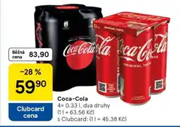 Tesco COCA-COLA nabídka
