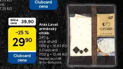 Tesco Arax Lavaš arménský chléb nabídka