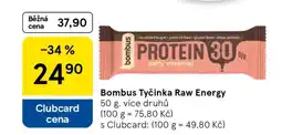 Tesco Bombus Tyčinka Raw Energy nabídka