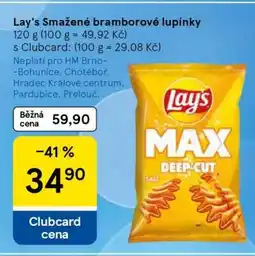 Tesco Lay's Smažené bramborové lupínky nabídka