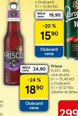 Tesco Frisco nabídka