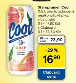 Tesco Staropramen Cool nabídka