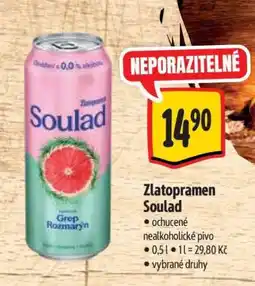 Albert Zlatopramen Soulad nabídka