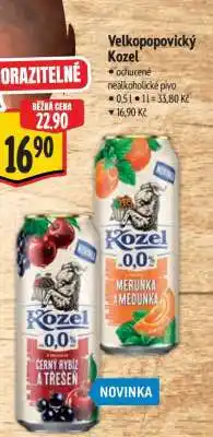 Albert Velkopopovický Kozel nabídka