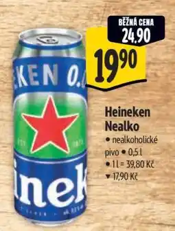 Albert Heineken nealko nabídka
