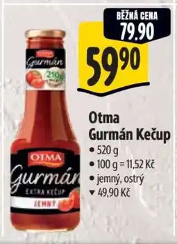 Albert Otma Gurmán Kečup nabídka