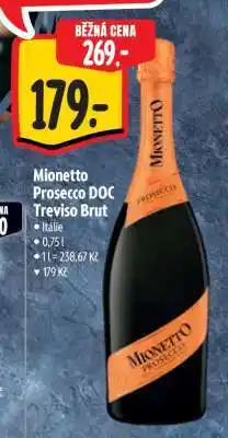 Albert Mionetto Prosecco DOC Treviso brut nabídka