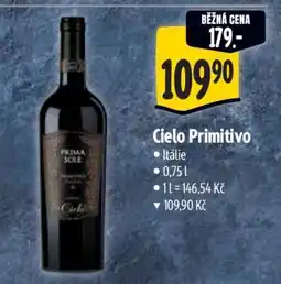 Albert Cielo Primitivo nabídka