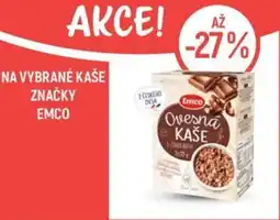 Globus Na vybrané kaše značky Emco nabídka