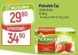 Globus Pickwick Čaj nabídka