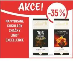 Globus Na vybrané čokolády značky Lindt excellence nabídka