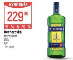 Globus Becherovka nabídka