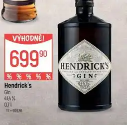 Globus Hendrick's Gin nabídka