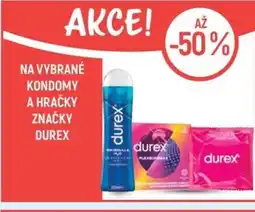 Globus Na vybrané kondomy a hračky značky Durex nabídka