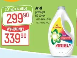 Globus Ariel prací gel nabídka