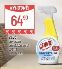 Globus Savo univerzální dezinfekční sprej nabídka