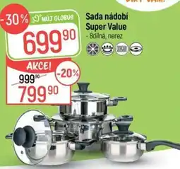 Globus Sada nádobí Super Value nabídka