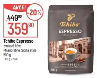 Globus Tchibo Espresso nabídka