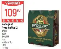Globus Radegast Ryze hořká 12 nabídka