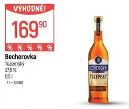 Globus Becherovka nabídka