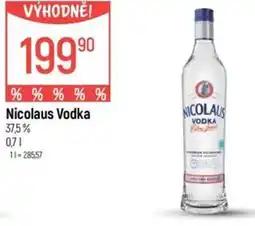 Globus Nicolaus Vodka nabídka