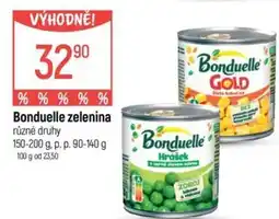 Globus Bonduelle zelenina nabídka