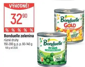 Globus Bonduelle zelenina nabídka